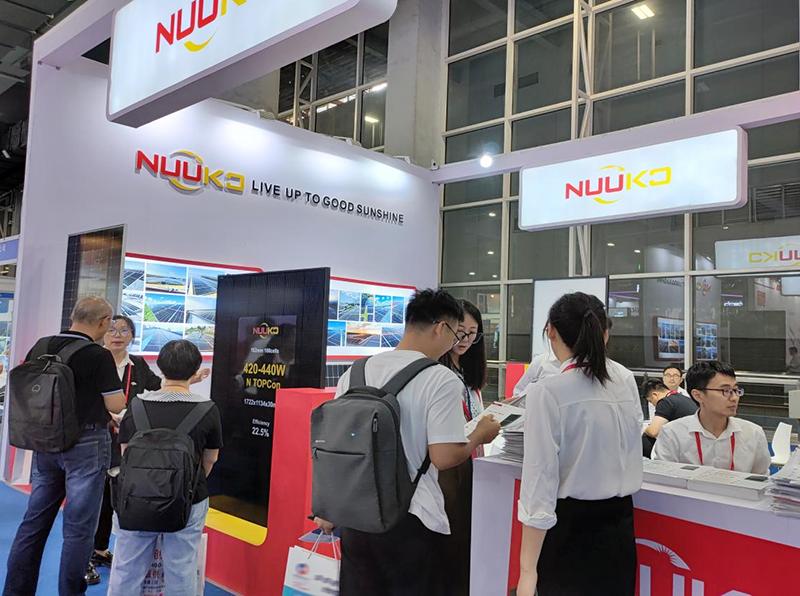 Nuuko Power successfully appeared at the 15th World Solar Photovoltaic and Energy Storage Industry Expo 2023